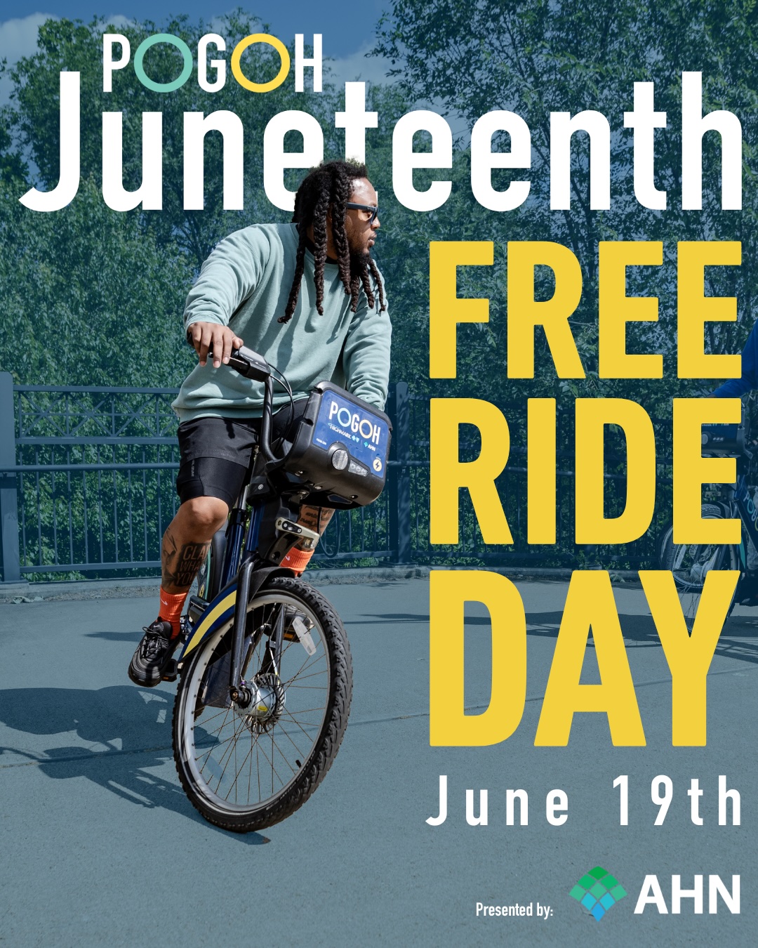 Flyers (Instagram Post (Portrait)) - Juneteenth Free Rides